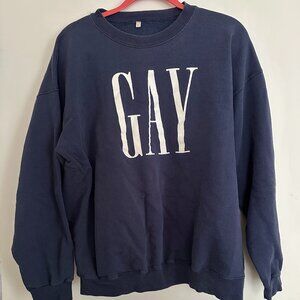 GAY Sweatshirt in the style of GAP